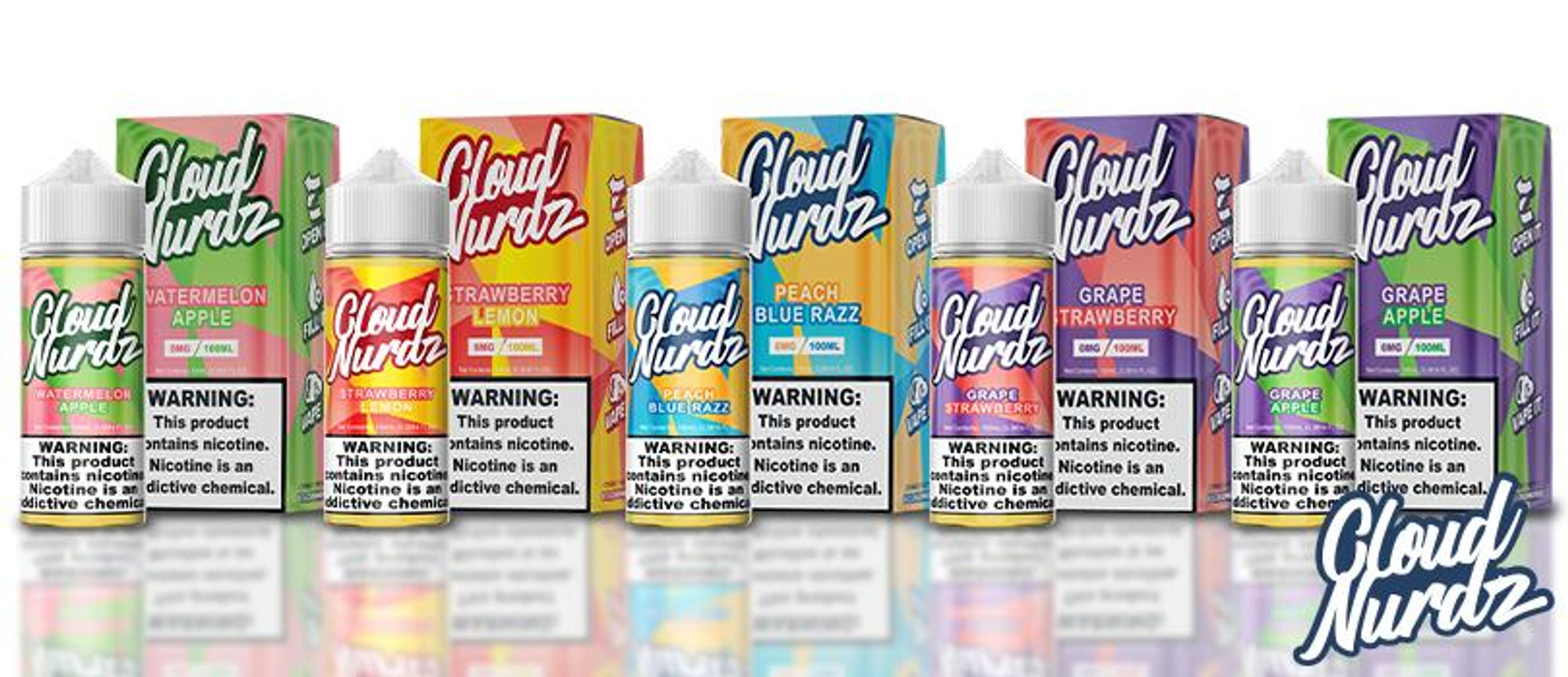 CLOUD NURDZ JUICE E-LIQUID 100 ML